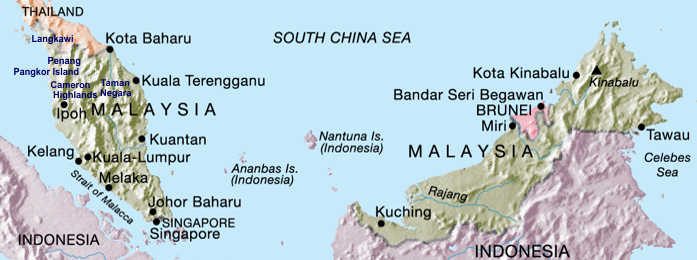 mapa-cingapura-malásia-viagens-pacotes